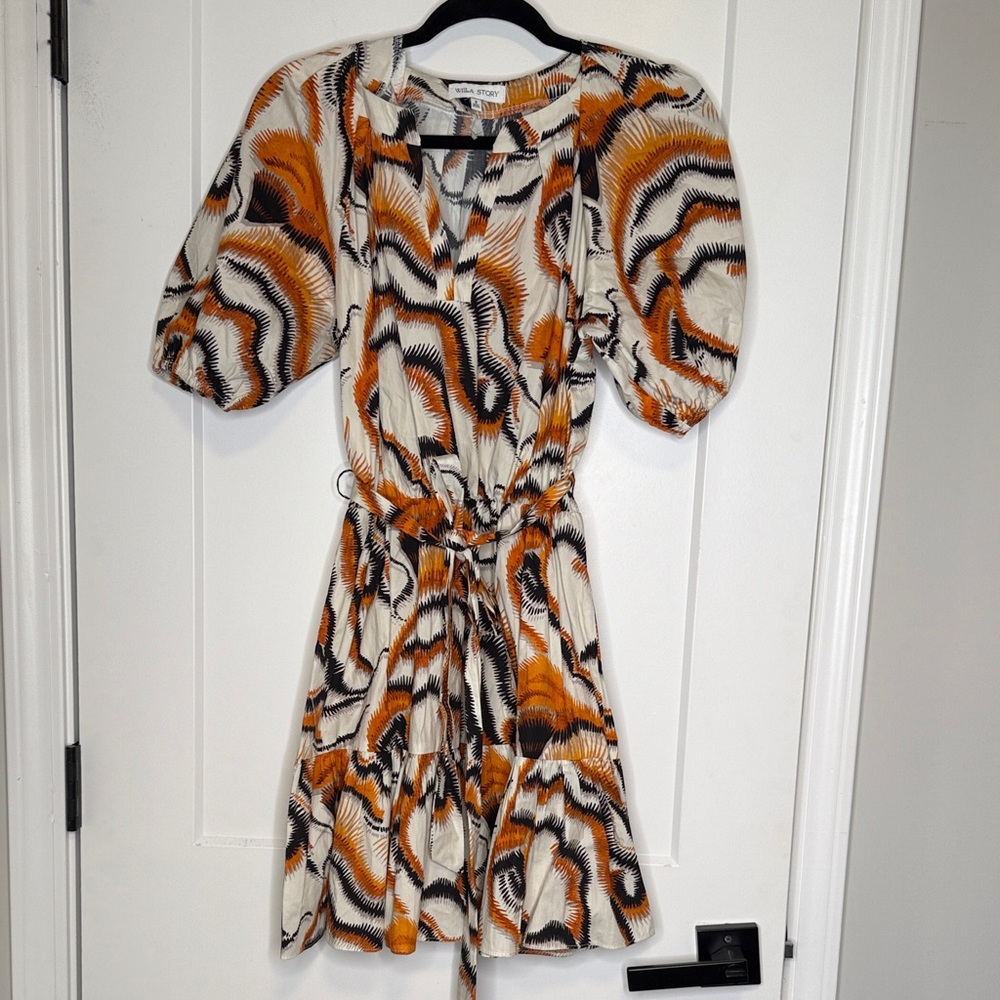 Willa Story 100% cotton‎ Ikat Rachel Dress - Small